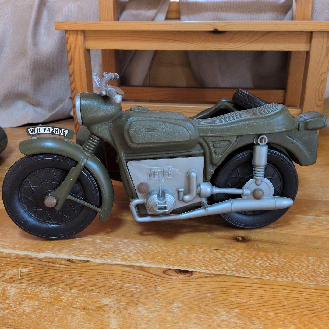 1970 年代 アクションマン アサルト クラフト ボート　バイクとサイドカー