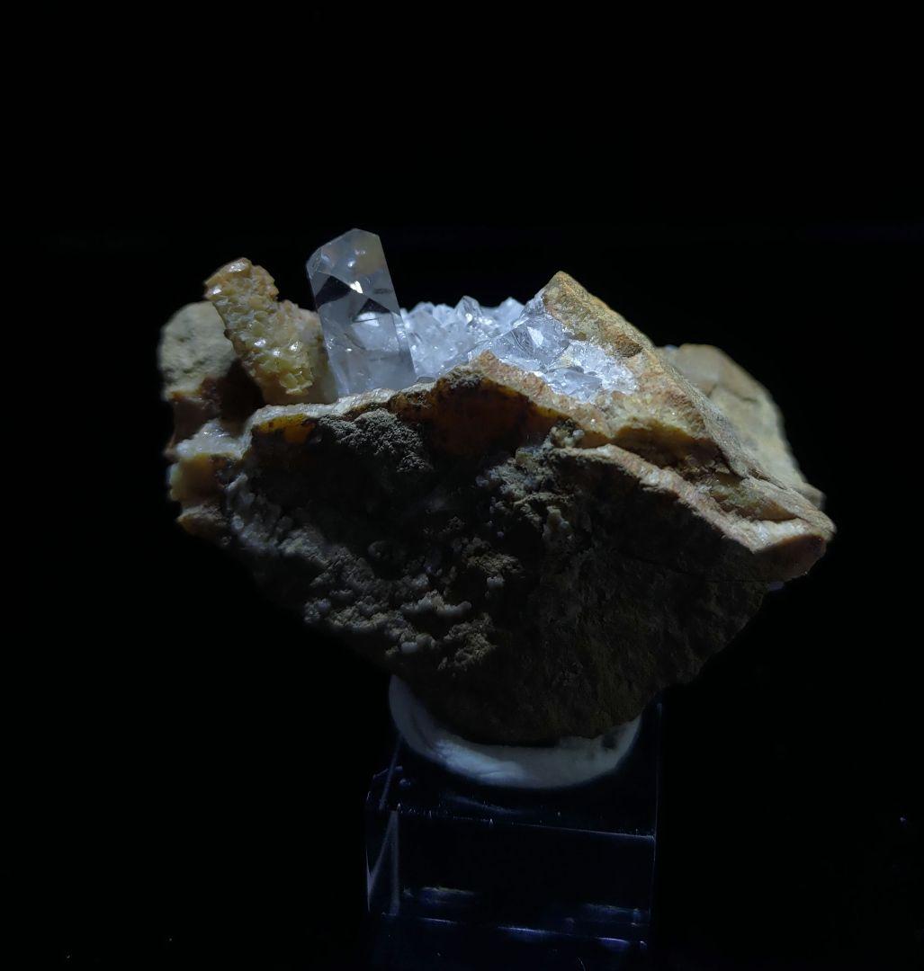 バライト 重晶石 コロラド産 鉱石 鉱物 ミネラル 標本 原石 母岩付き