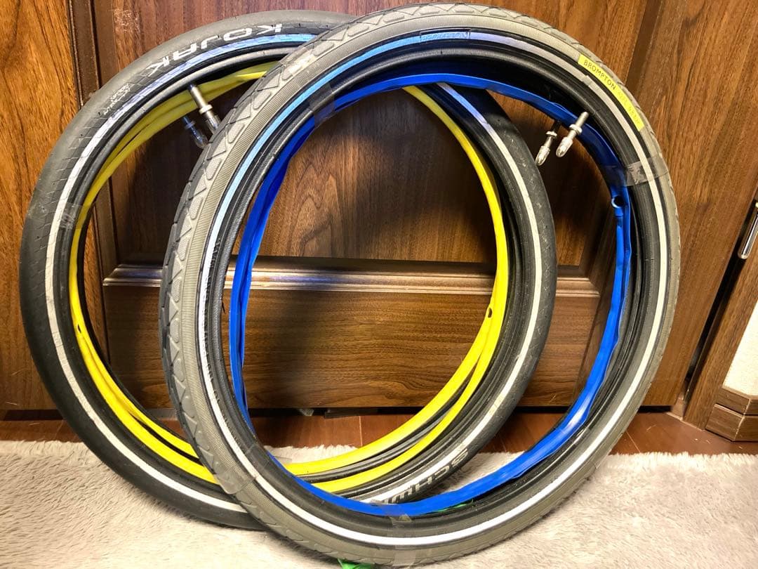 ブロンプトン 純正タイヤ4本（2セット）