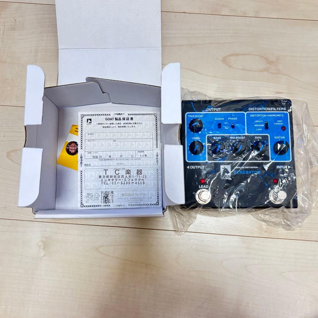 【新品】GOAT GENERATOR TC楽器 エフェクター Rockman
