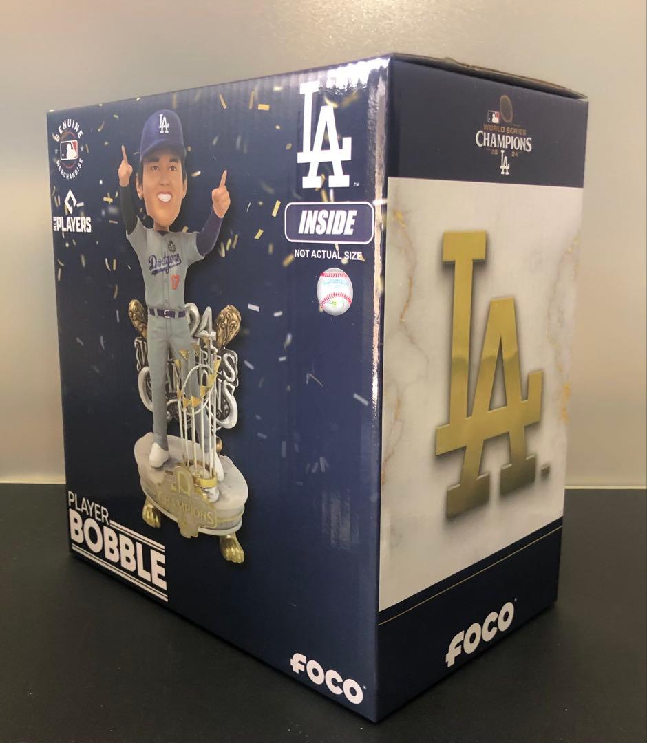 【大谷翔平】ドジャース 2024ワールドチャンピオン記念ボブルヘッド