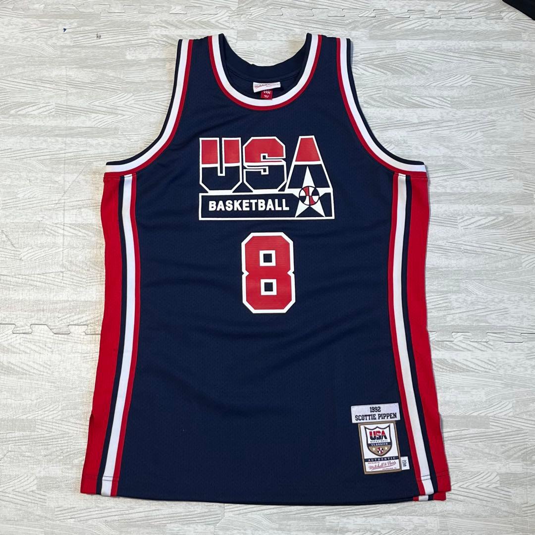 Mitchell & Ness スコッティ・ピッペン USA ジャージ L