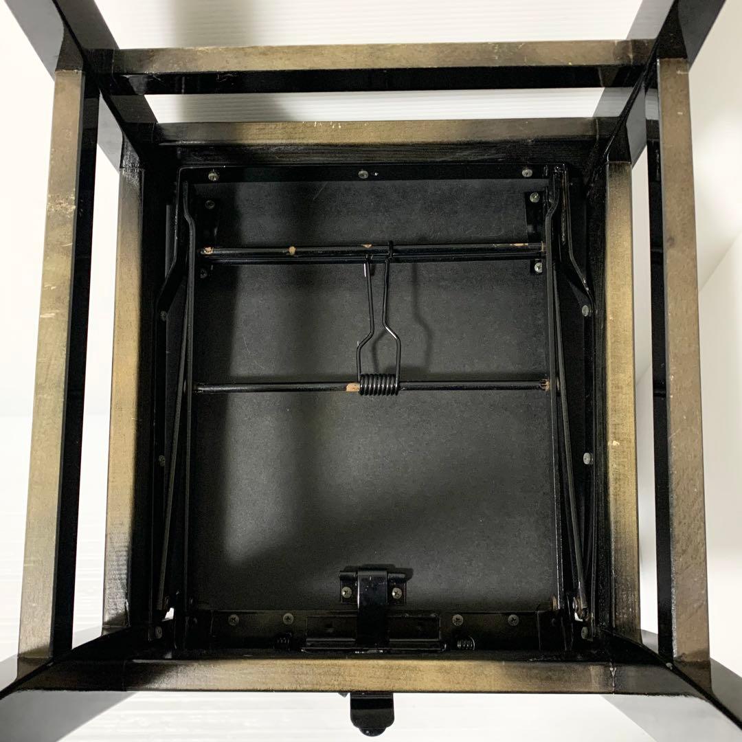 ピアノ椅子トムソン型 高低 背もたれ付き ヴィンテージ