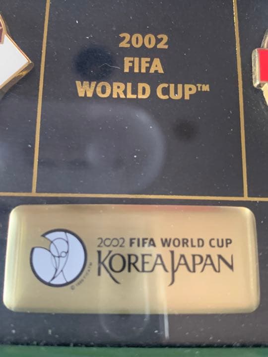 日韓ワールドカップ：カウントダウンピンズ　2セット