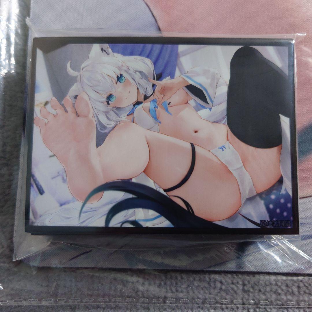 α2 ホロライブ きーつね&着替え 白上フブキ スリーブ&プレイマット