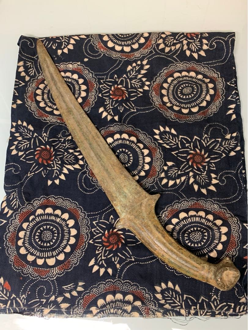 時代物　獸首青銅古剣　古刀　出土　副葬品　アンティーク