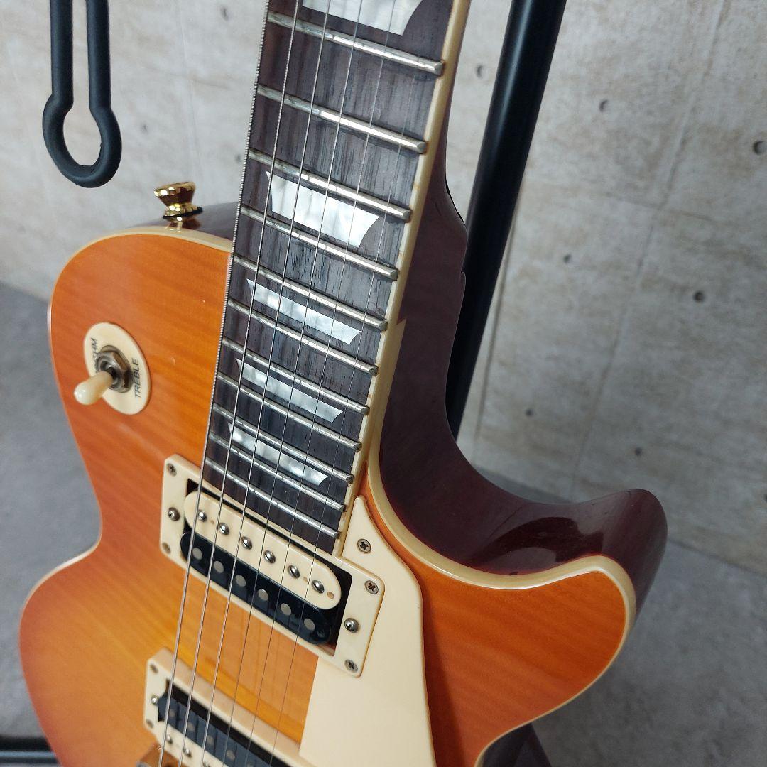 Blitz by Aria ProⅡ レスポール チェリー サンバースト 虎杢