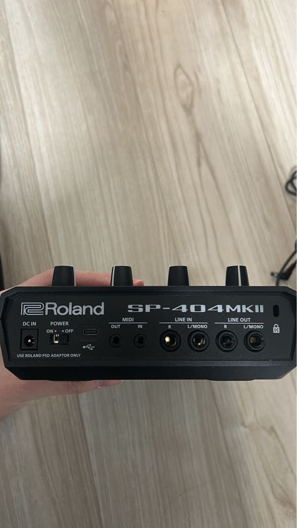 Roland sp404 mk2 サンプラー/スピーカー/ケース/ケーブルセット