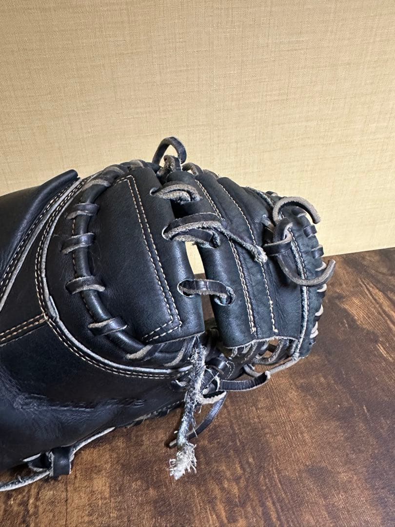 ミズノ グローバルエリート 軟式 キャッチャーミット ブラック