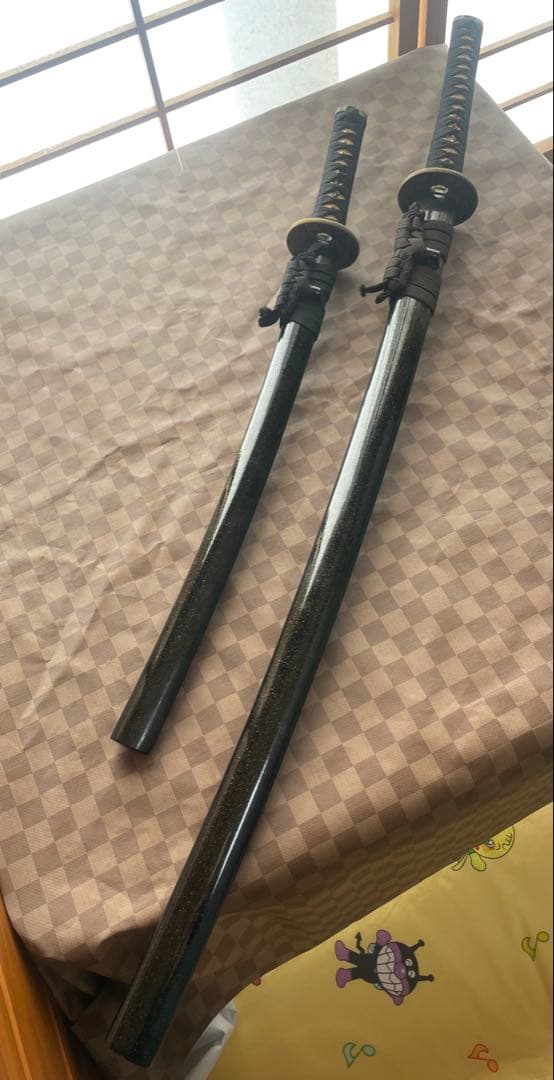 日本刀　模造刀　長刀短刀　二本組　SAMURAI