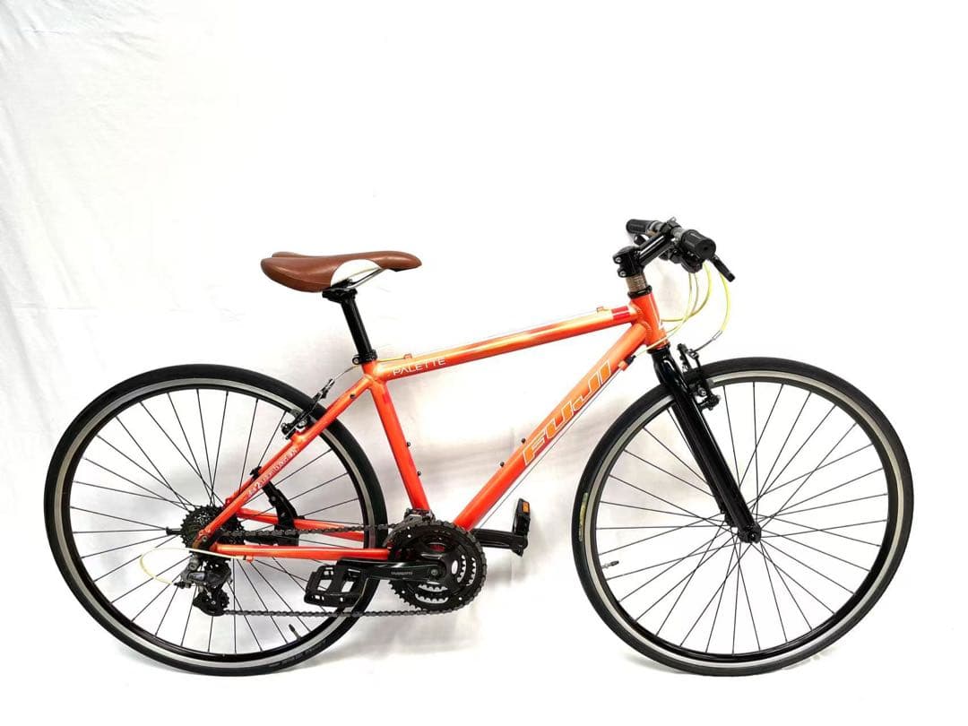 【即乘】送料無料FUJI クロスバイク PALETTE 超軽量11.8キロ24速