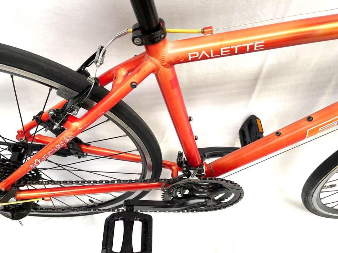 【即乘】送料無料FUJI クロスバイク PALETTE 超軽量11.8キロ24速