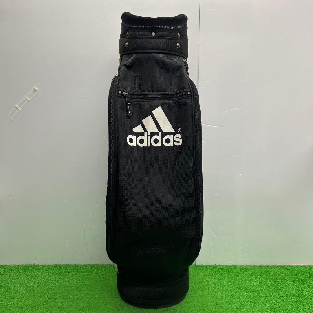 アディダス adidas ゴルフバッグ　9インチ　ブラック　メンズ　中古品