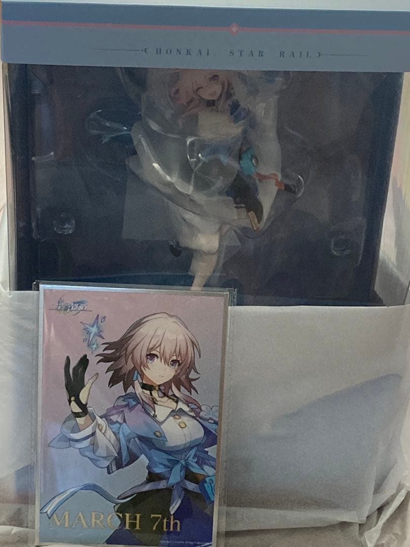 崩壊スターレイル 三月七なのか1/7フィギュア色紙つき