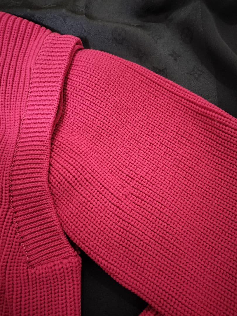 ＊archivio＊テディベア刺繍＊ セーター ピンク＊36＊