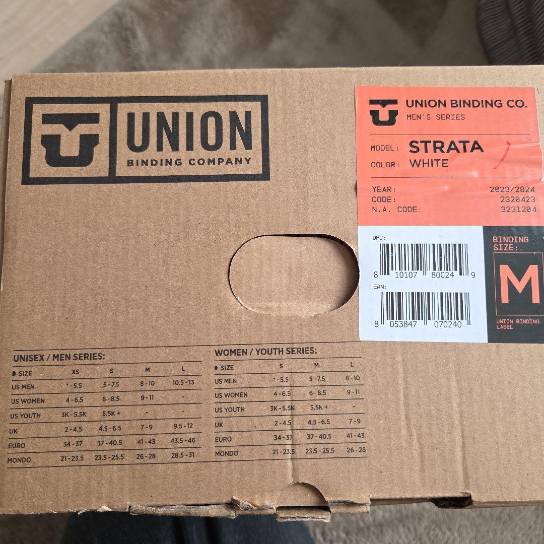 UNION STRATA 2023-2024モデル・ホワイト