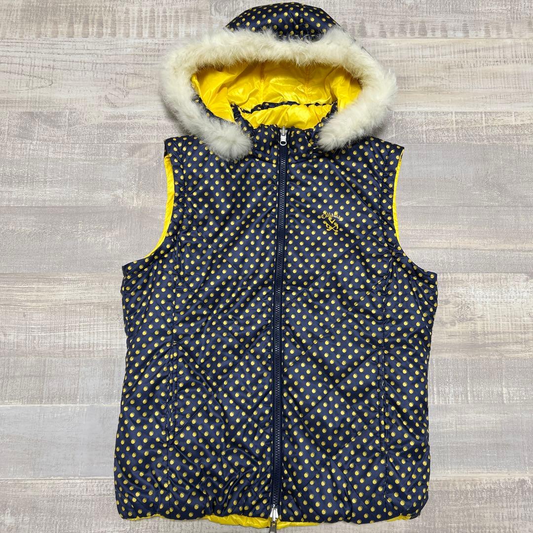 キャロウェイ★セットアップ★中綿★撥水★リバーシブル★フード着脱可能【サイズL】