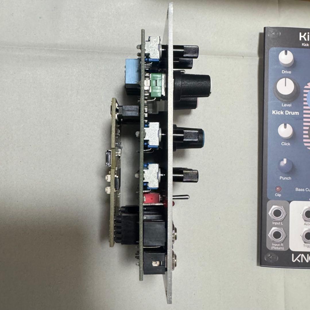 Knobula Kickain ユーロラック バスドラム 美品