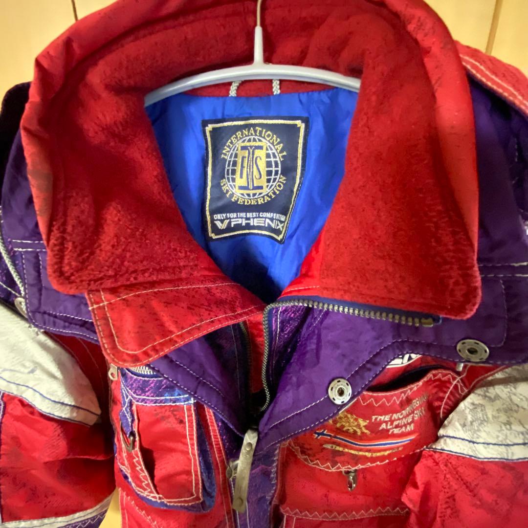 PHENIX ノルウェー代表モデル スキーウェア 上下 刺繍入り　メンズM 美品