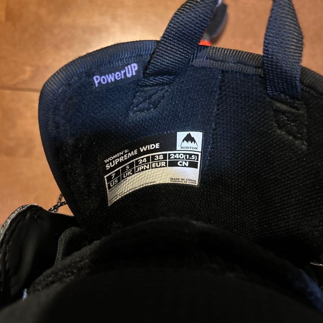 BURTON SUPREME WIDE SPEEDZONE スノーボードブーツ