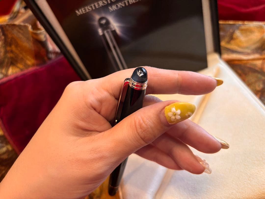【極美品】MONTBLANC マイスターシュテュック ダイヤモンド 万年筆