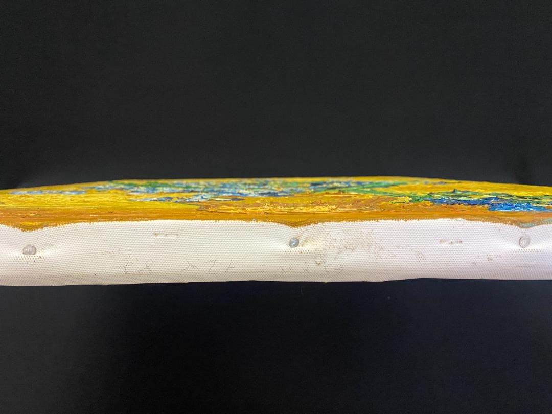 フィンセント・ファン・ゴッホ『アイリス』複製画　手描き　摸写⑪　F25