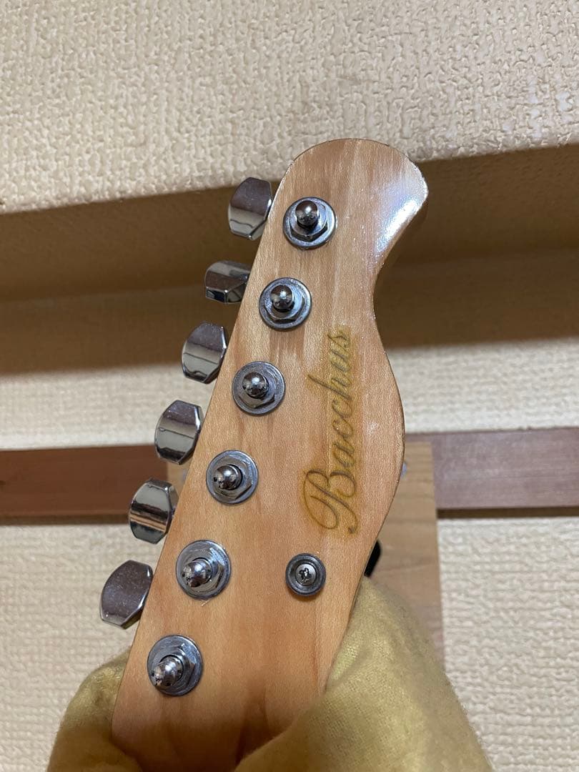 Bacchus テレキャスター MOD バーガンディミスト