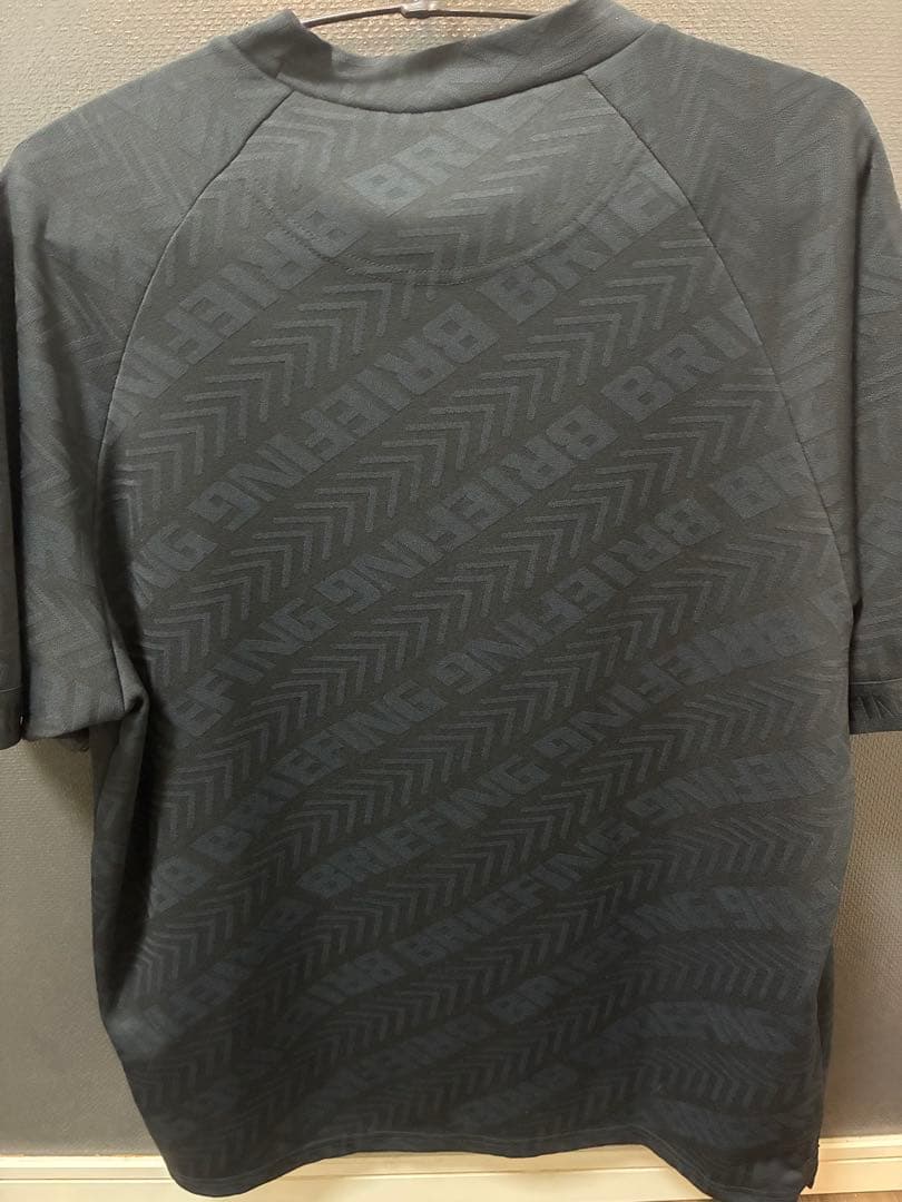 【美品】ブリーフィングゴルフ ブラック 半袖シャツ