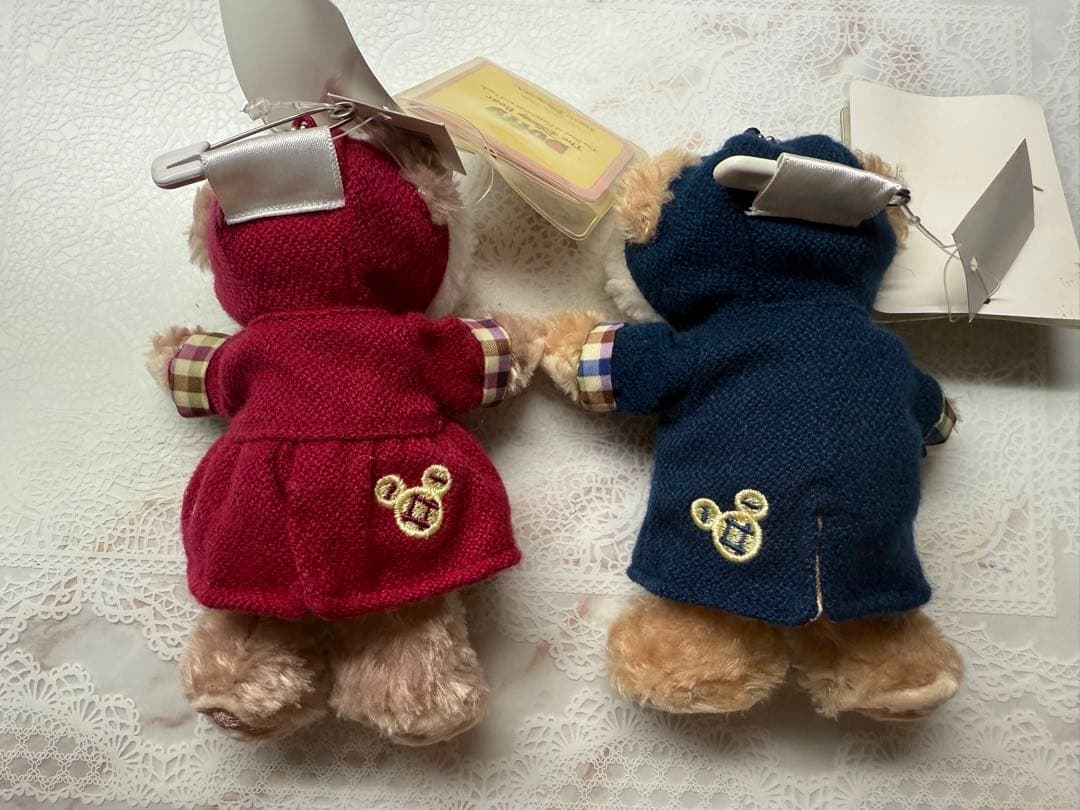 タグ付き　ダッフィー シェリーメイ ダッフルコート　2016 ぬいば