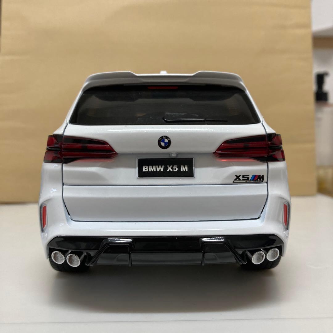 1/18  X5 ミニカー ホワイト G05 X5M Ｍ　BM