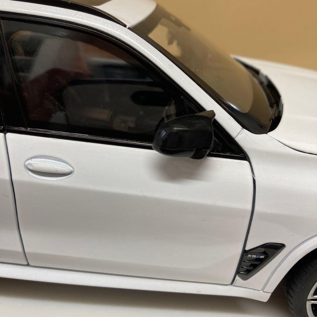 1/18  X5 ミニカー ホワイト G05 X5M Ｍ　BM