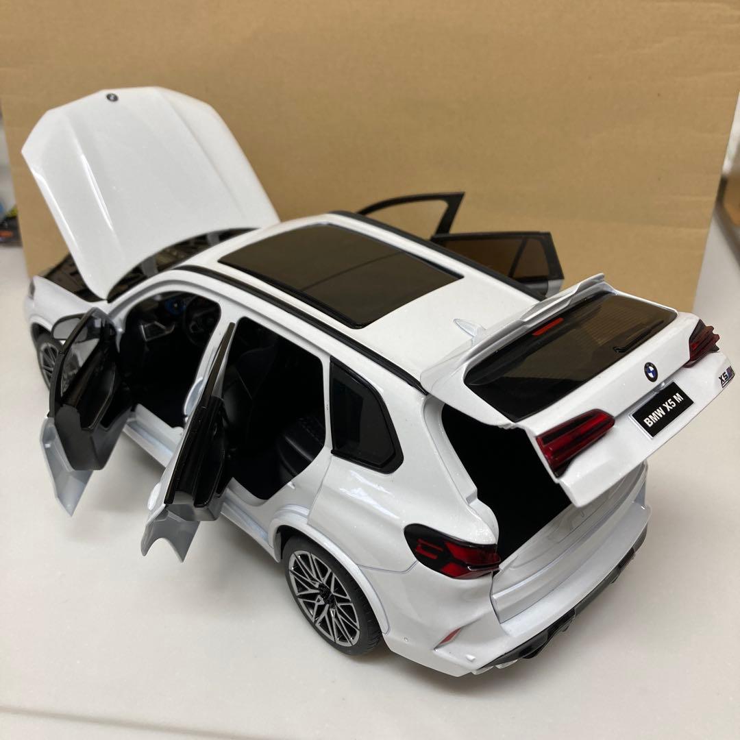 1/18  X5 ミニカー ホワイト G05 X5M Ｍ　BM