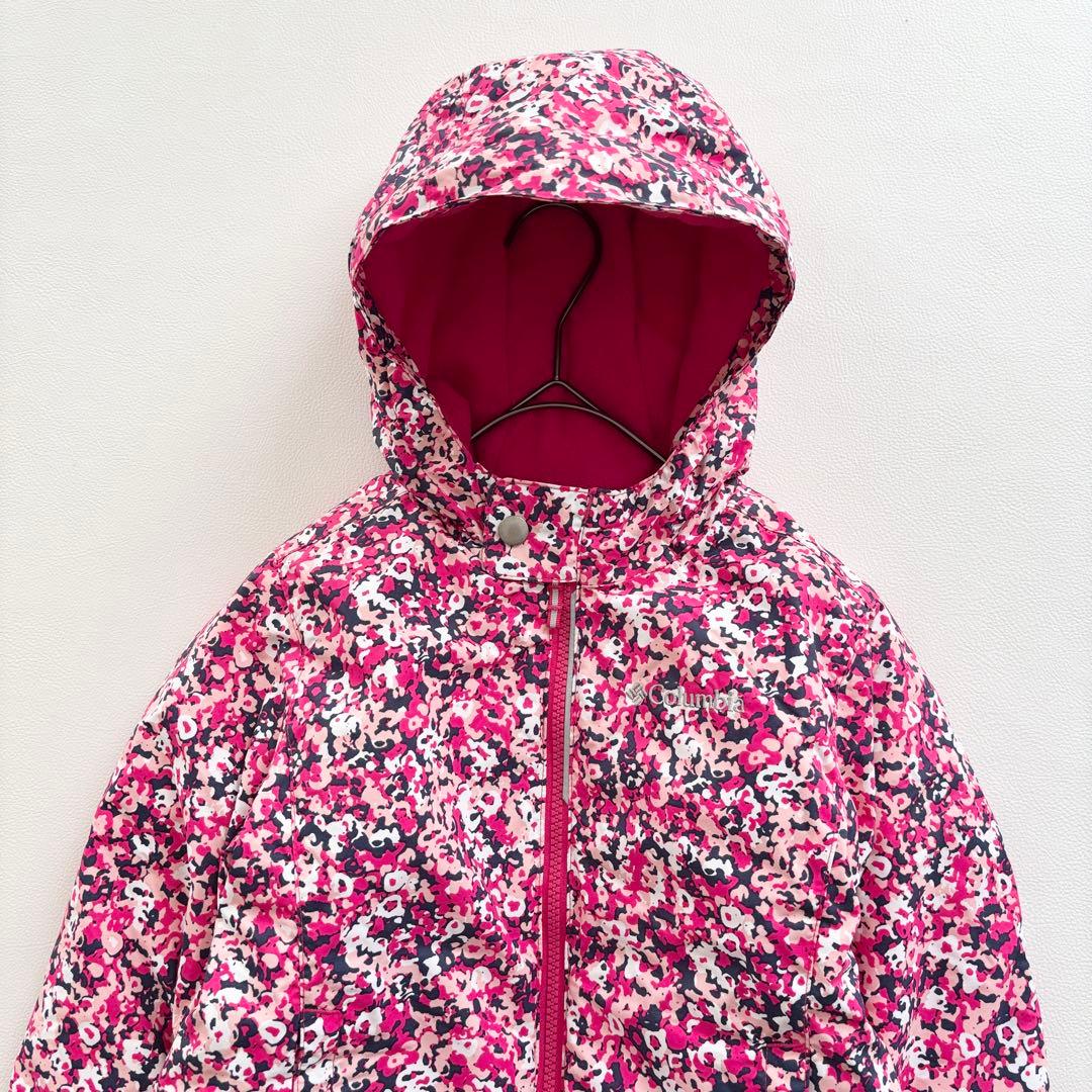 02485 コロンビア　キッズ　スキーウェア　セットアップ XXS ピンク