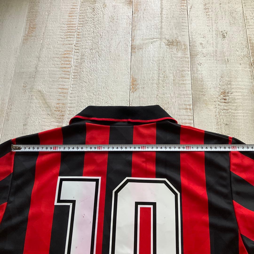 Lotto ACミラン ユニフォーム L イタリア製 OPEL セリエAサッカー