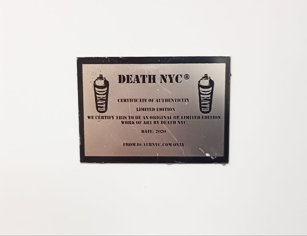 death nyc AY32　新品、額付き