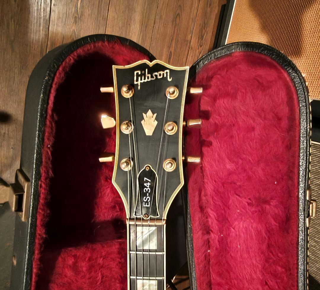 Gibson ES-347 フルオリジナル！ビンテージ1979年 ハードケース付