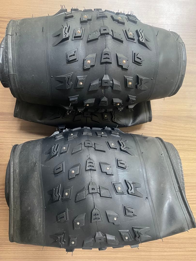 ファットバイク スパイクタイヤ 26×4.9 2本