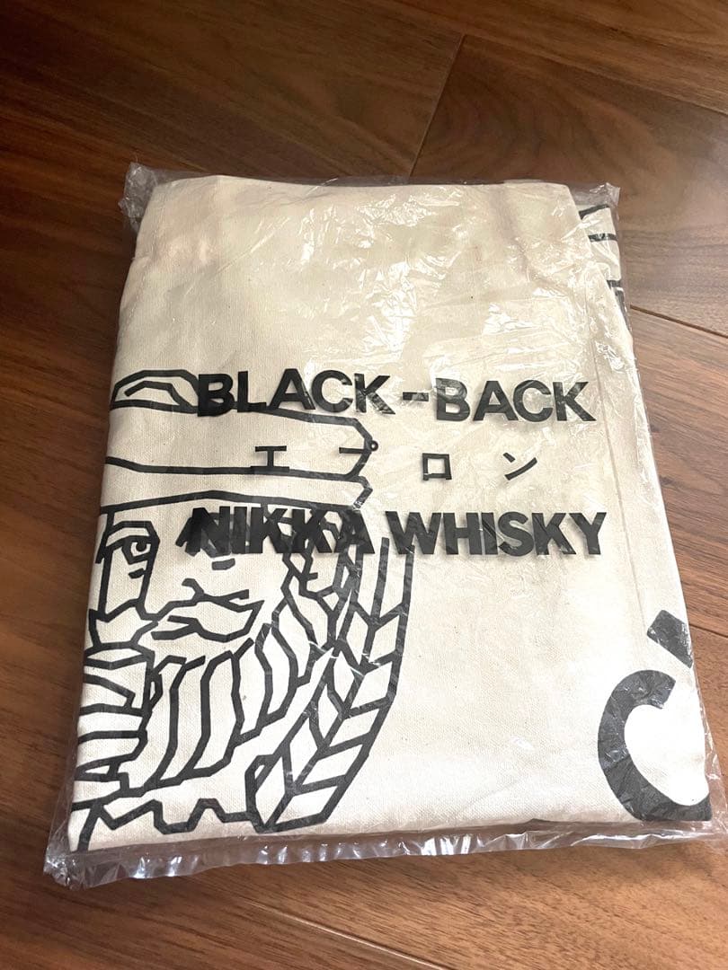 エプロン　前掛け　ニッカウィスキー　ブラックニッカ　未使用