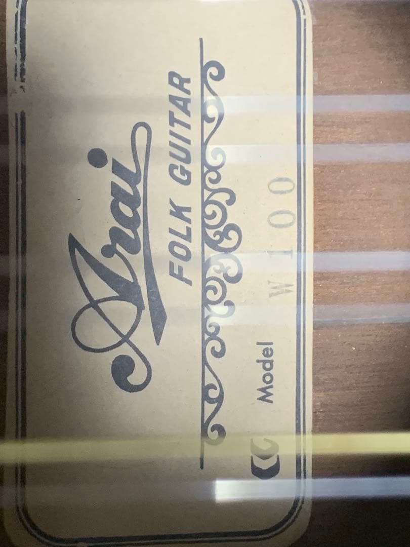 arai w100 12弦ギター