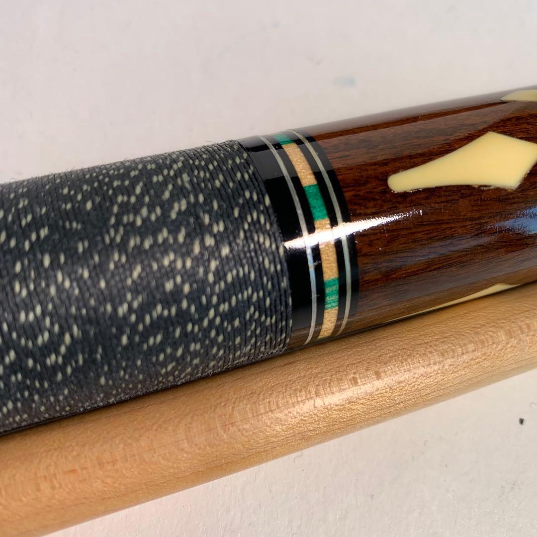 Excalibur 4剣 本ハギ オールド ビリヤードキュー バーズアイメイプル