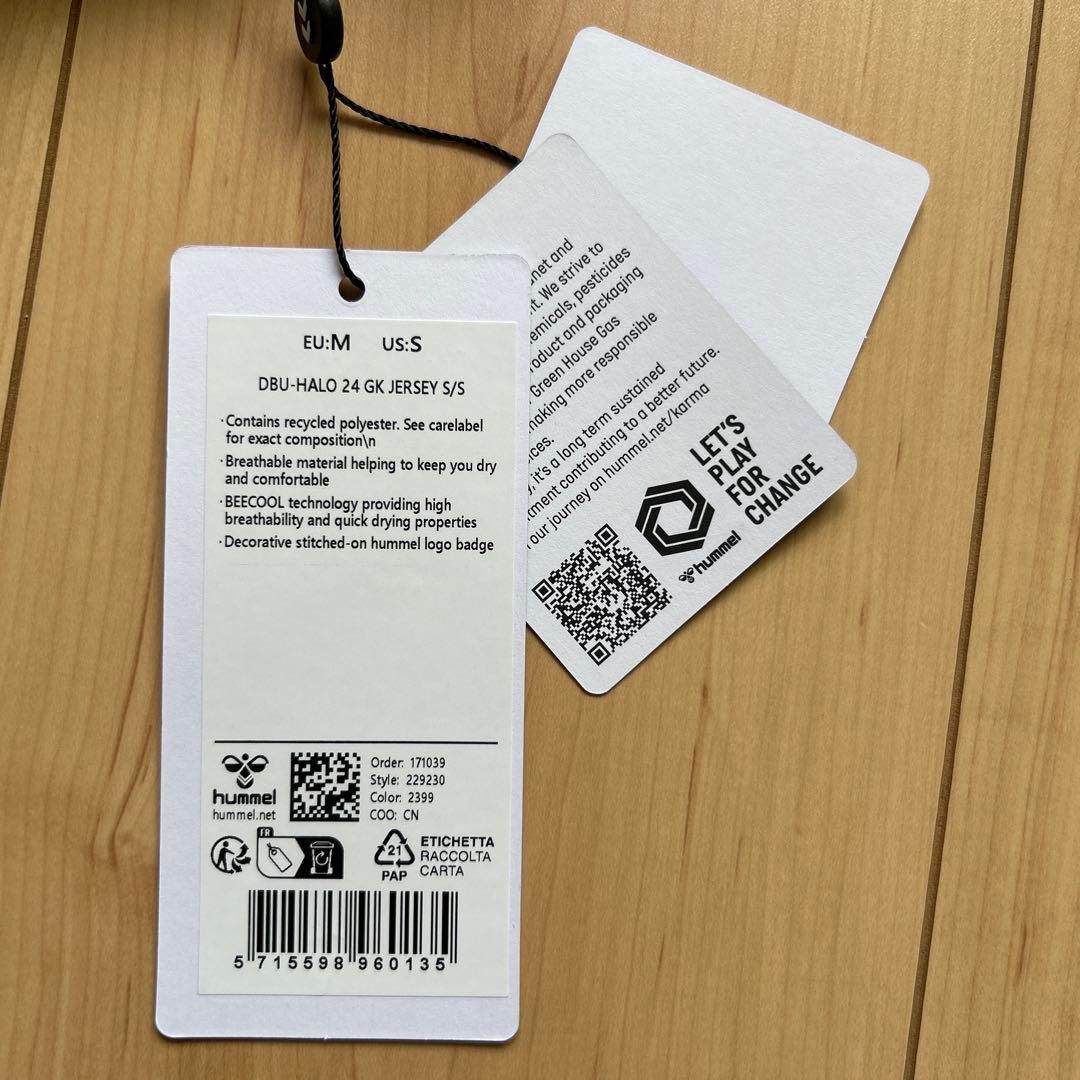 正規品新品☆ヒュンメル×ハロ2024デンマーク代表ゴールキーパーユニフォームM