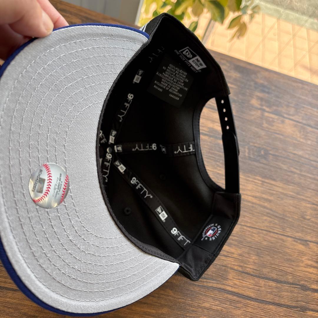 逆さロゴ　New ￼Era キャップ　ドジャース　大谷翔平