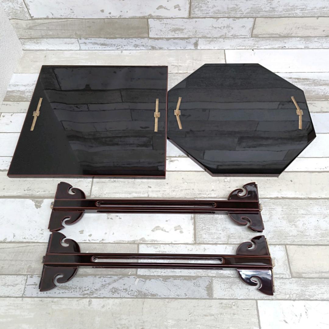 輪島塗 淡々斎好 寿棚 茶道具 共箱 煎茶棚 茶棚 収納 煎茶道具