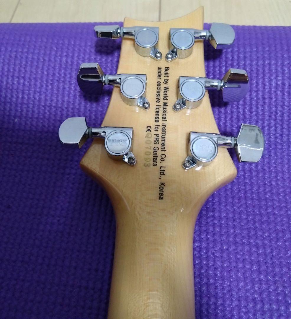 PRS custom24 SE グリーン ソフトケース付き