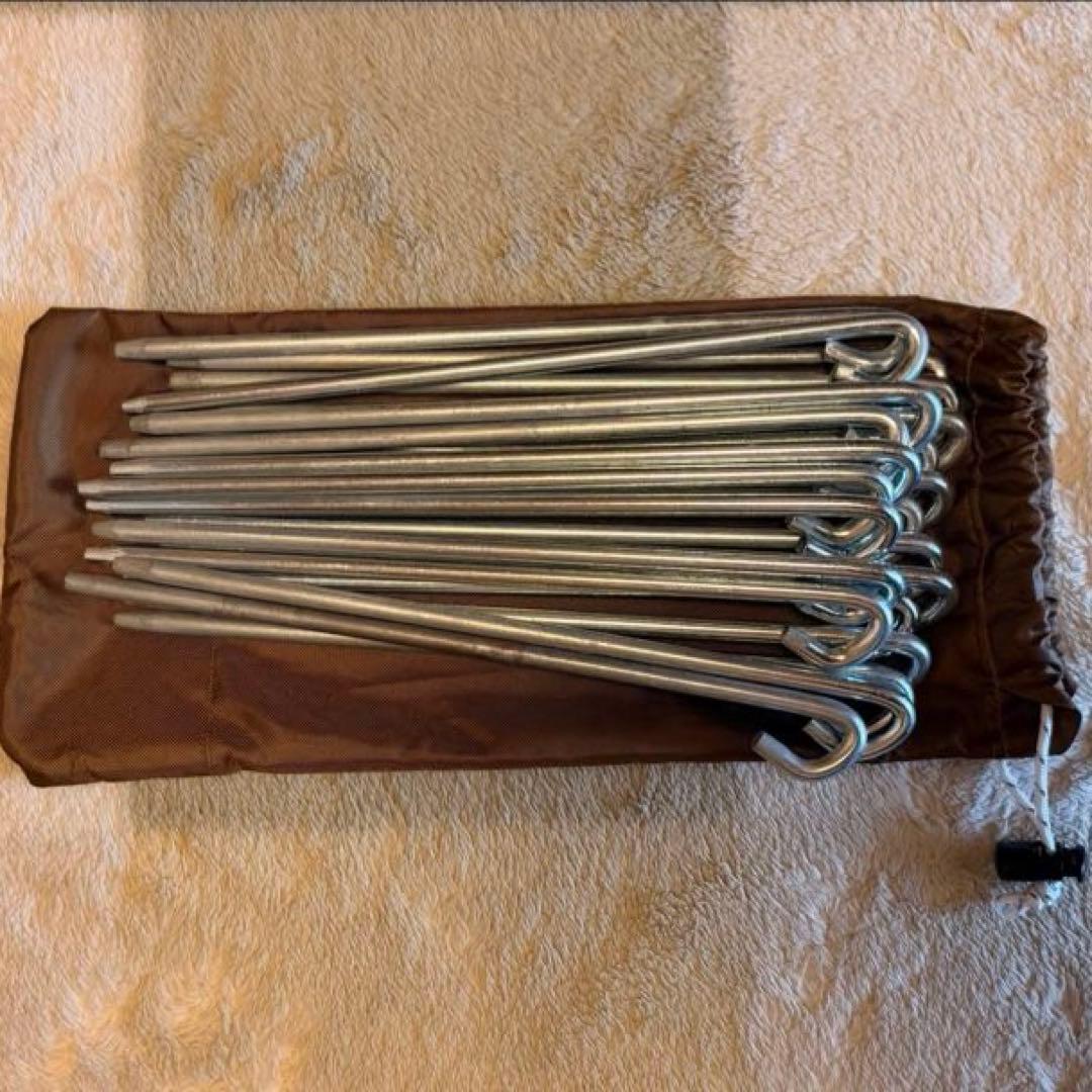 DOD タケノコテント2 専用マット2個+専用シート+ドレープ 中古美品セット