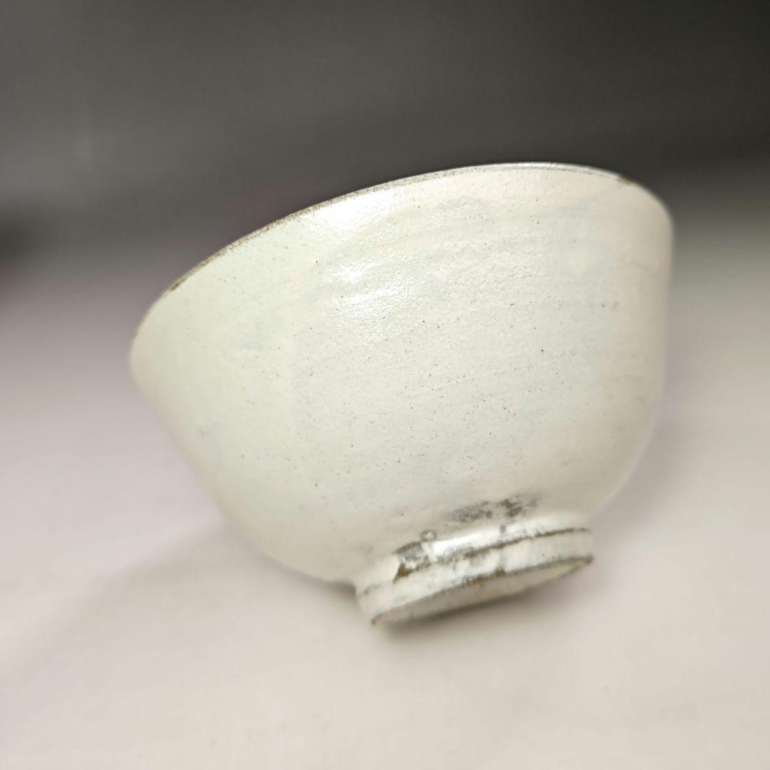 イ725 茶碗『而妙斎　極箱　銘　松風』『新高麗　粉引　千漢鳳作　茶碗』茶道具