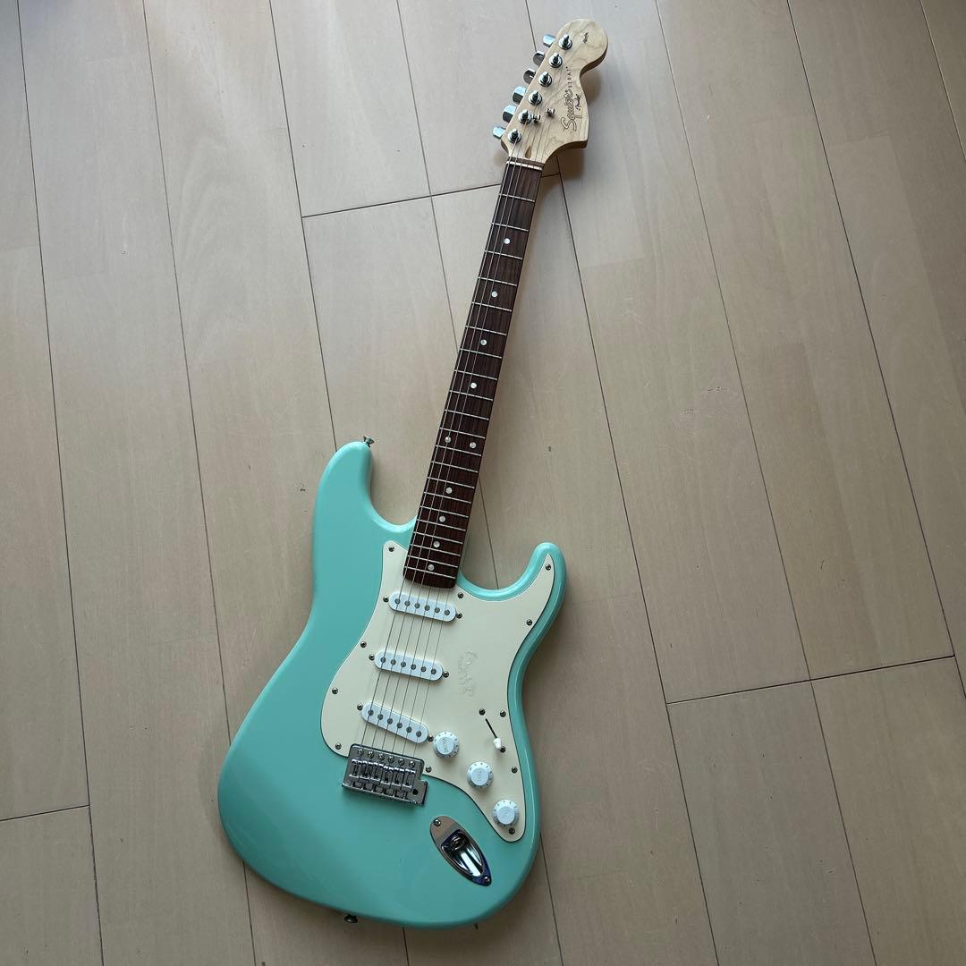 （限定カラー）サーフグリーンSquier by Fenderストラストキャスター