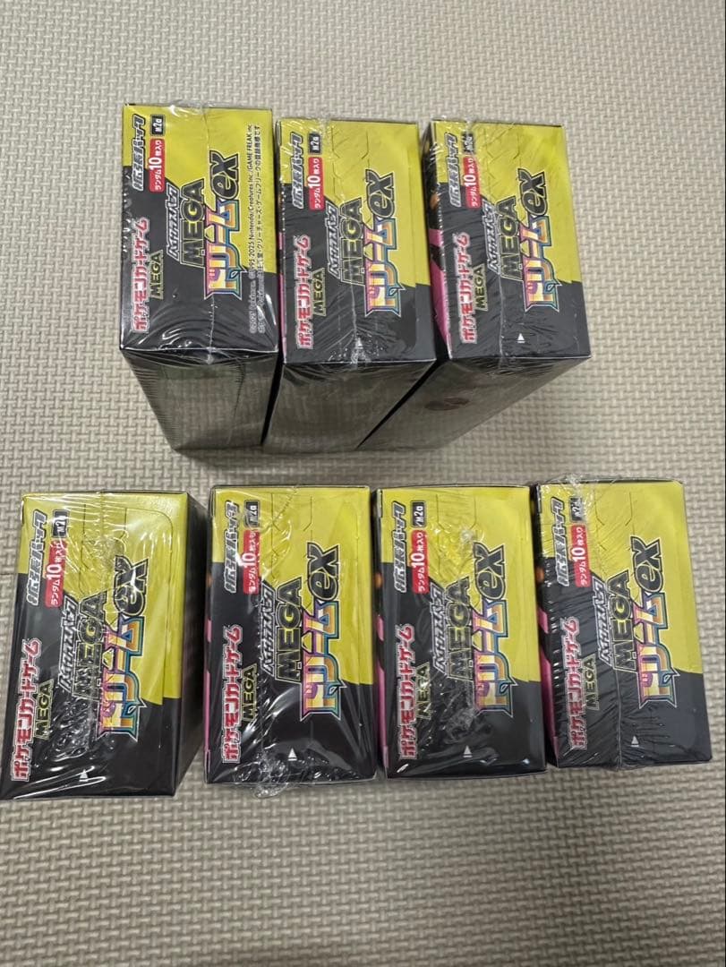 ポケモンカード　MEGAドリームex新品未開封　全シュリンク付き7BOX