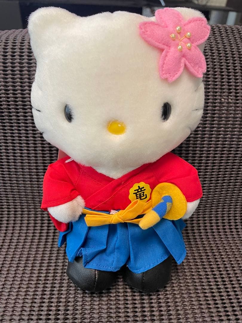 高知限定 ご当地 ハローキティ 坂本龍馬 ぬいぐるみ