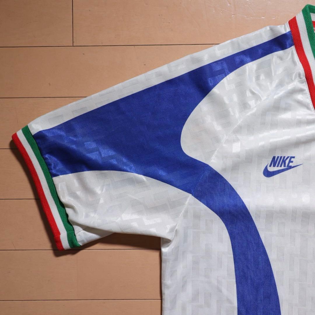 95年 NIKE サッカー イタリア代表 ユニフォーム ゲームシャツ UK L